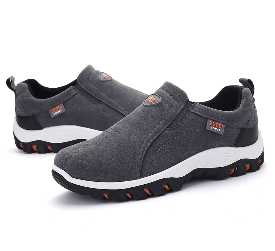 Chaussures de randonnée orthopédiques avancées pour hommes - Confort orthopédique et soutien voûte plantaire