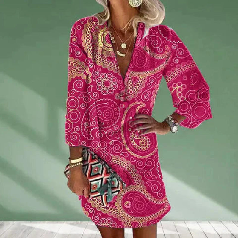 Robe Diva Confortable et Élégante pour Femmes en tissu respirant