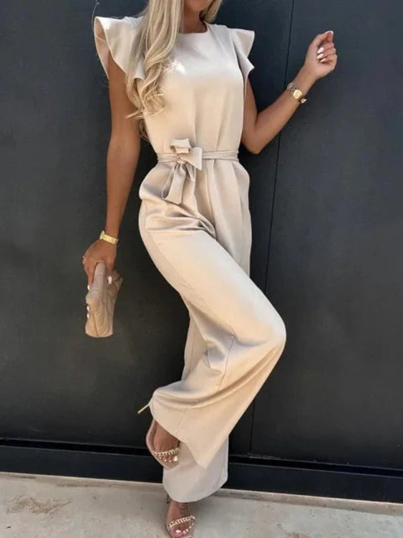 Combinaison Chic & Élégante en Polyester de Qualité - Crème, Couleurs Tendance do