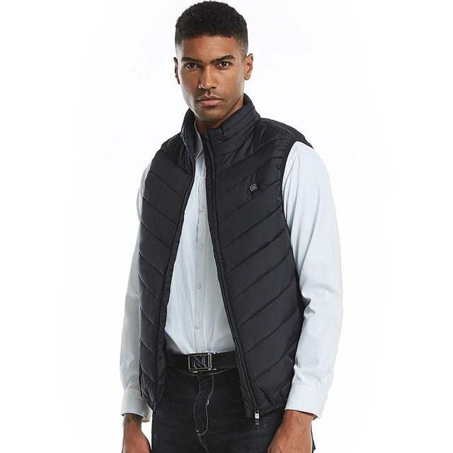 Gilet Chauffant Sans Manche Mixte Zones pour Camping et Randonnée dog travel bott