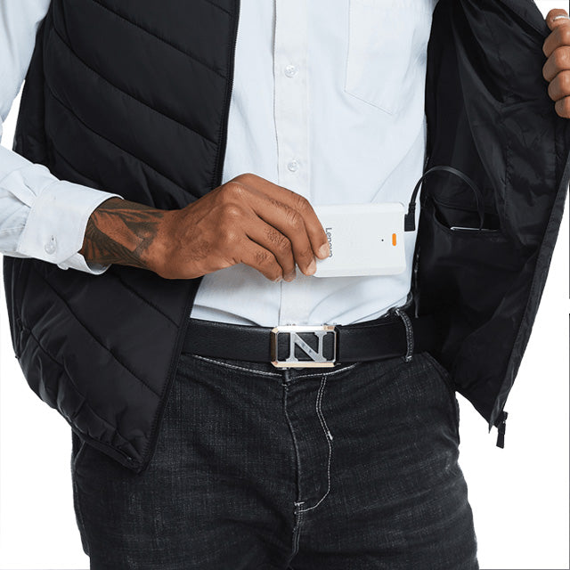 Gilet Chauffant Sans Manche Mixte Zones pour Camping et Randonnée dog travel bott