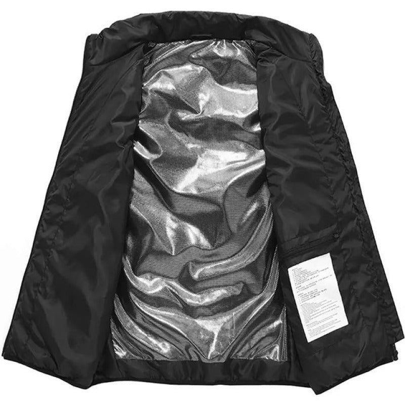 Gilet Chauffant Sans Manche Mixte Zones pour Camping et Randonnée