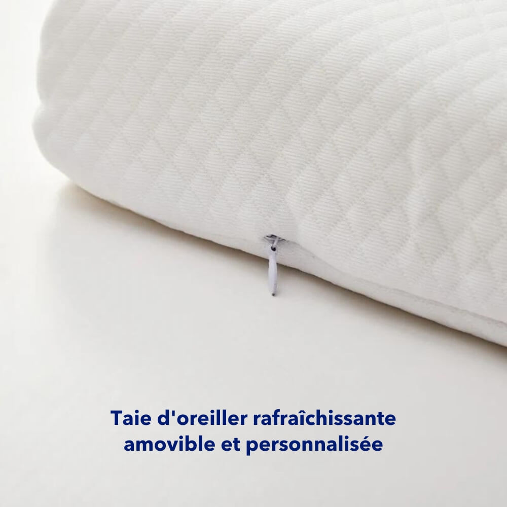 Oreiller confort DreamEase - Améliore la Qualité de Votre Sommeil travel