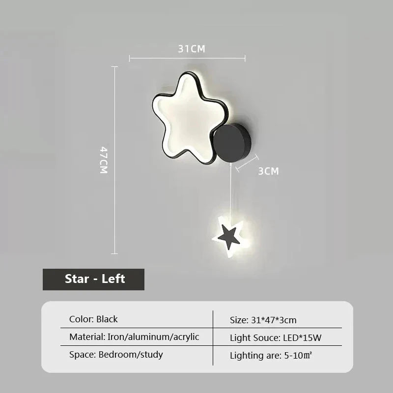 Lampe Murale Nuage Étoile Lune - Décoration Chambre Enfant dog travel bottle leak