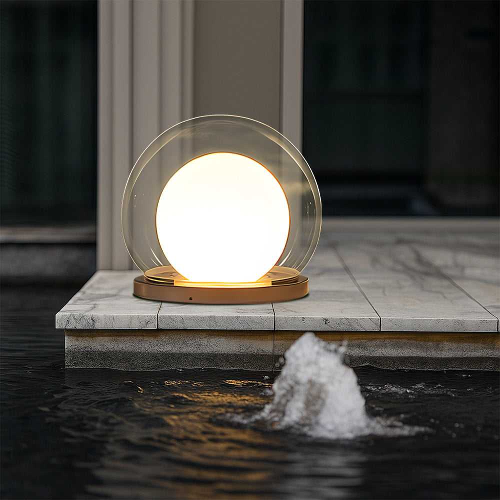 Lampe lunaire à pilier