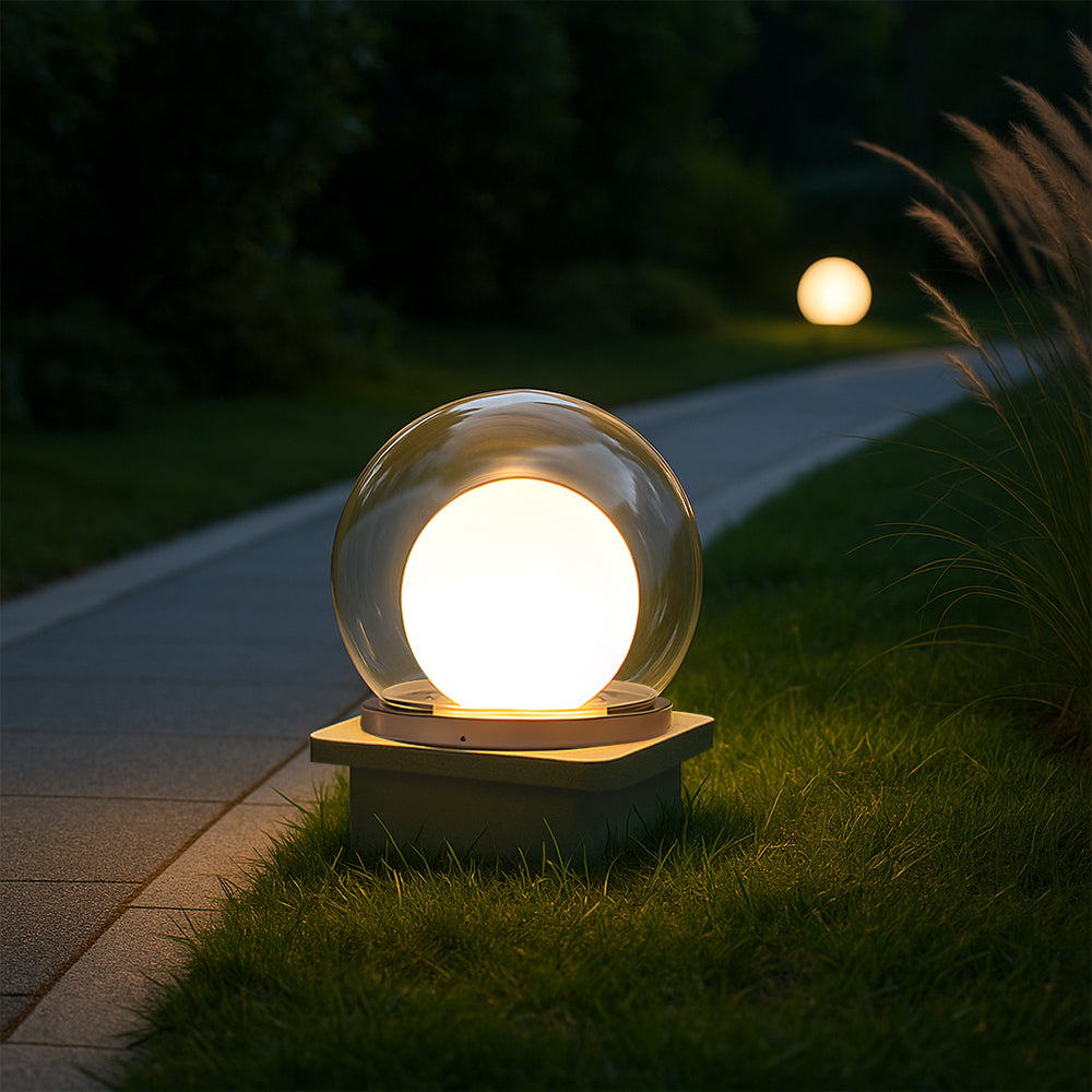 Lampe lunaire à pilier