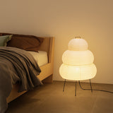 Lampadaire en papier de riz