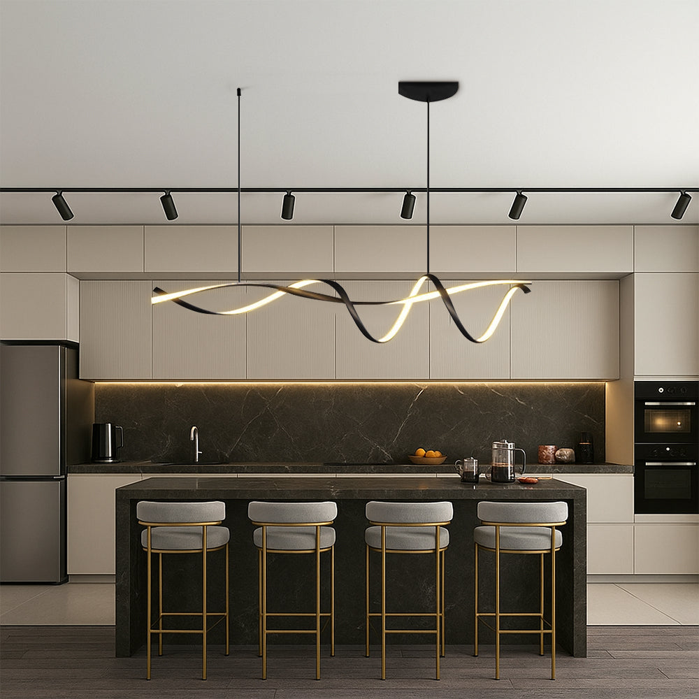 Lampe pendante de table de cuisine de style nordique