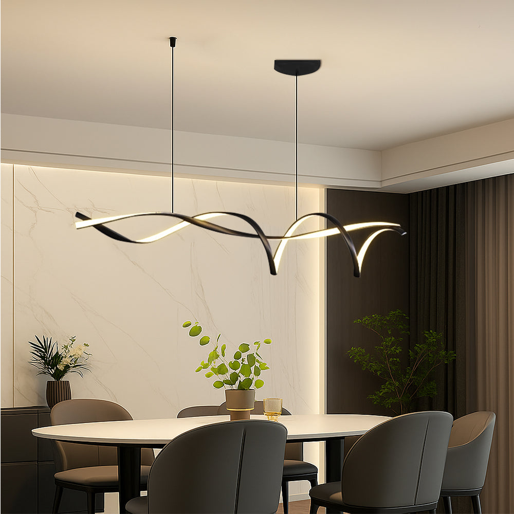 Lampe pendante de table de cuisine de style nordique