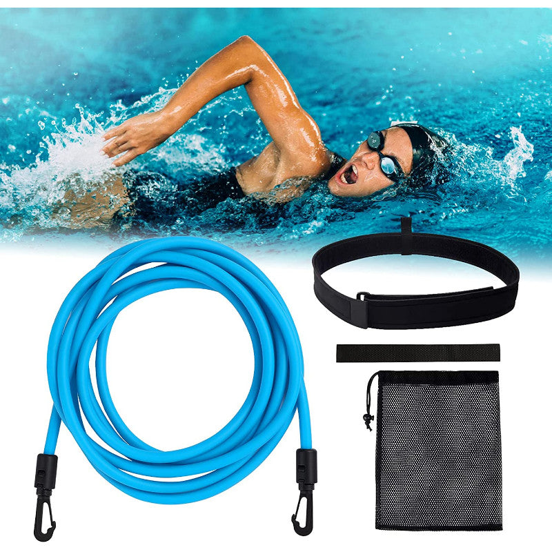 Élastique de Nage Statique pour Piscine - Entraînement et Sécurité