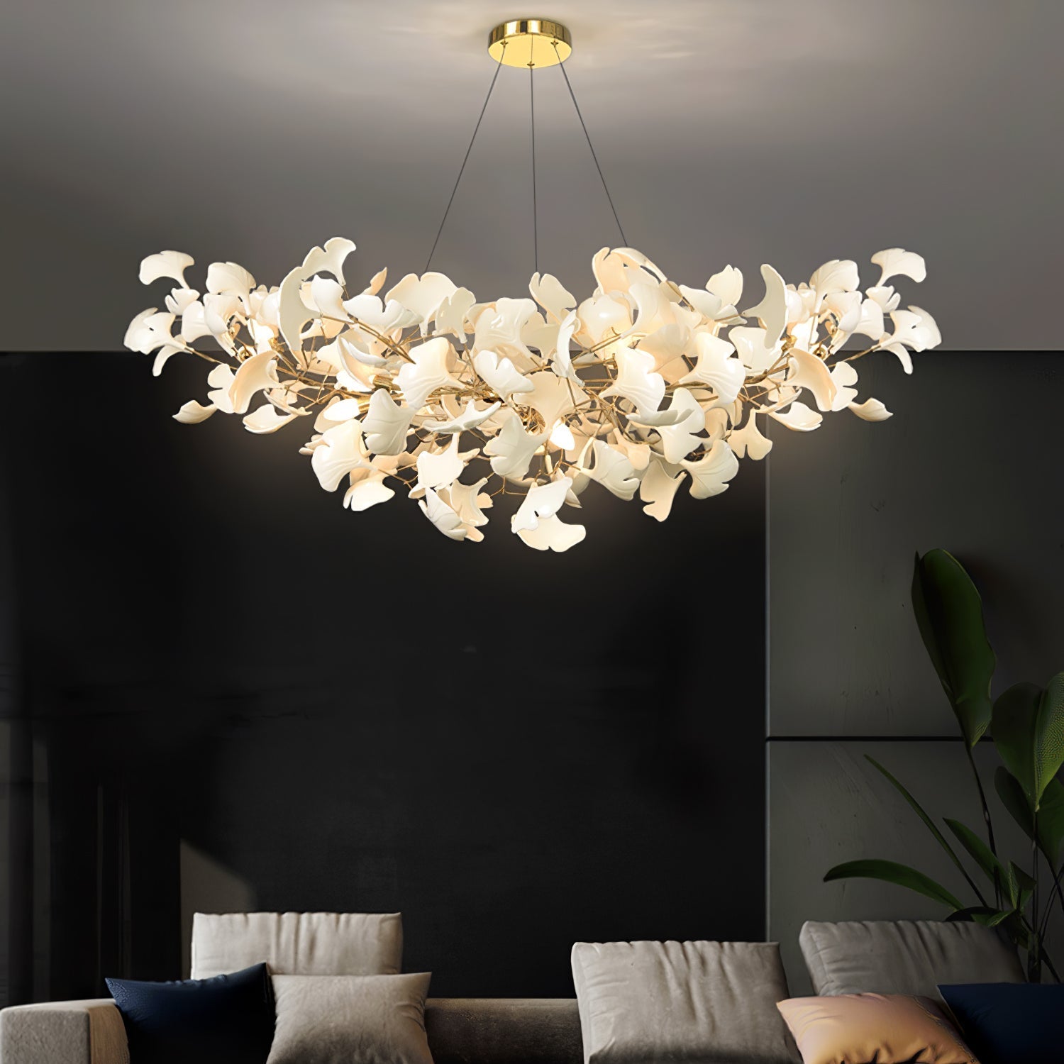 Lustre en gingko