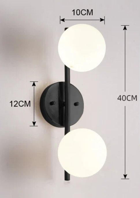 Applique Murale LED Métal Rouge - Éclairage Intérieur Moderne et Lumineux dog tra