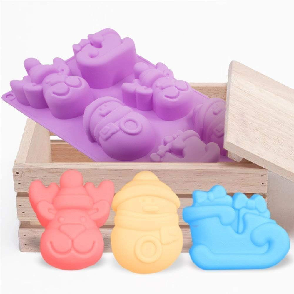 Moules en silicone pour cadeaux de Noël design on-th