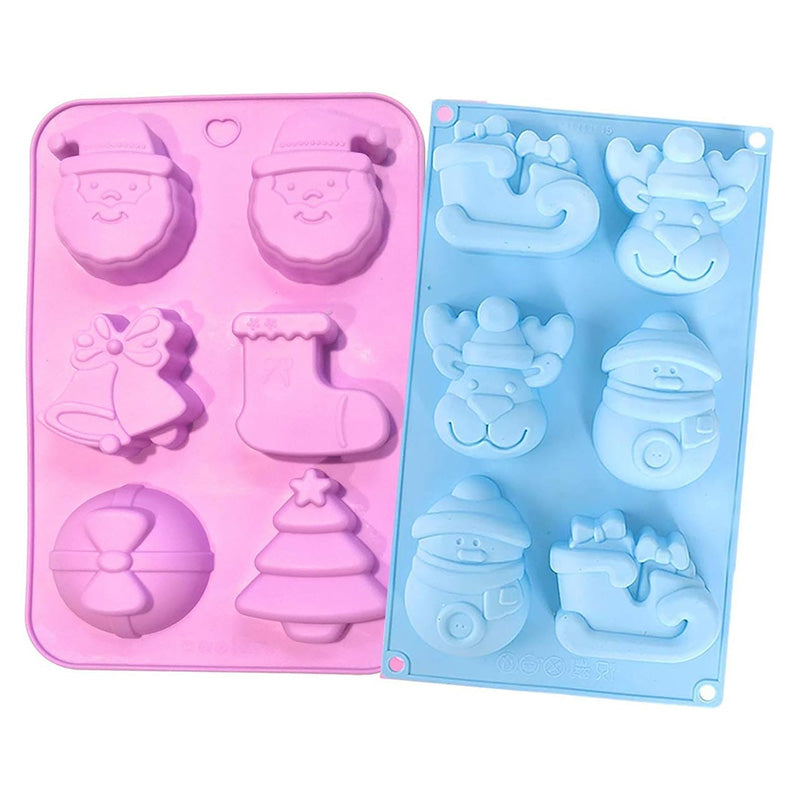 Moules en silicone pour gâteaux de Noël de haute qualité leak-p
