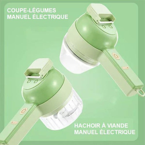 Hachoir électrique multifonction -en- - Nettoyage facile pour une expérience sans tracas