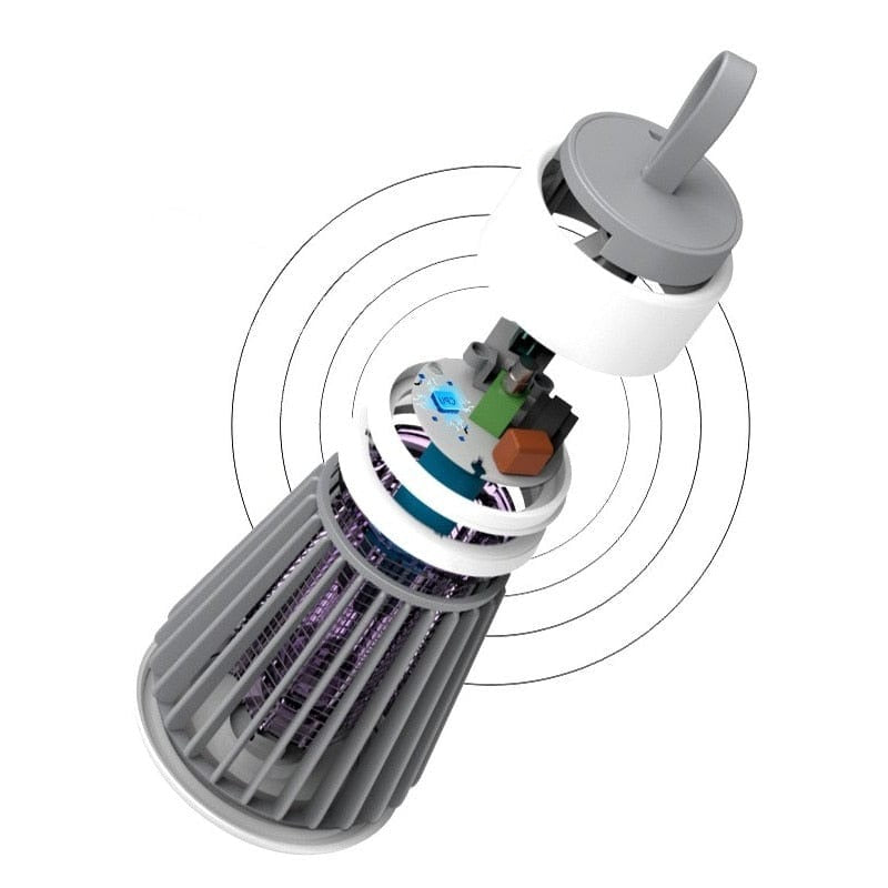 Lampe Anti-moustiques InsectGuard | Solution Silencieuse et Confort Extérieur