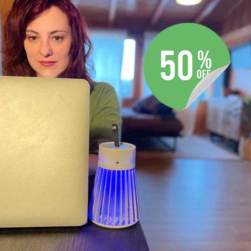 Lampe Anti-moustiques InsectGuard | Solution sans produits chimiques pour protection contre moustiques