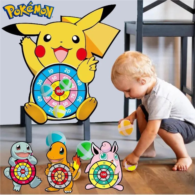 Jeu de Fléchettes Pokémon Amusant pour Enfants - Vue à degrés travel bottle l