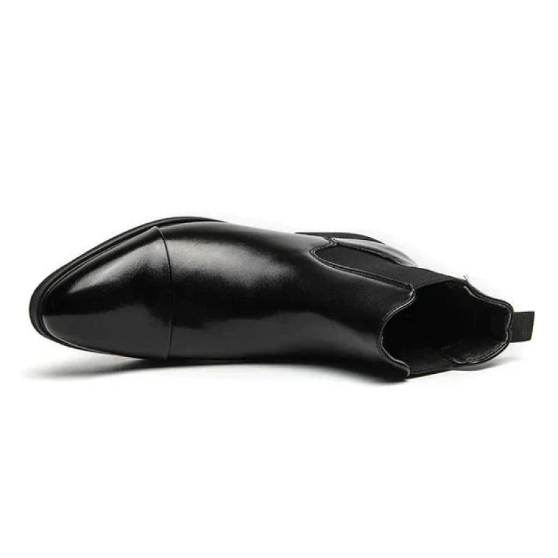 Bottes Élégantes pour Hommes en Cuir Haute Qualité de Jonathan - Confort Durable et Style Intemporel