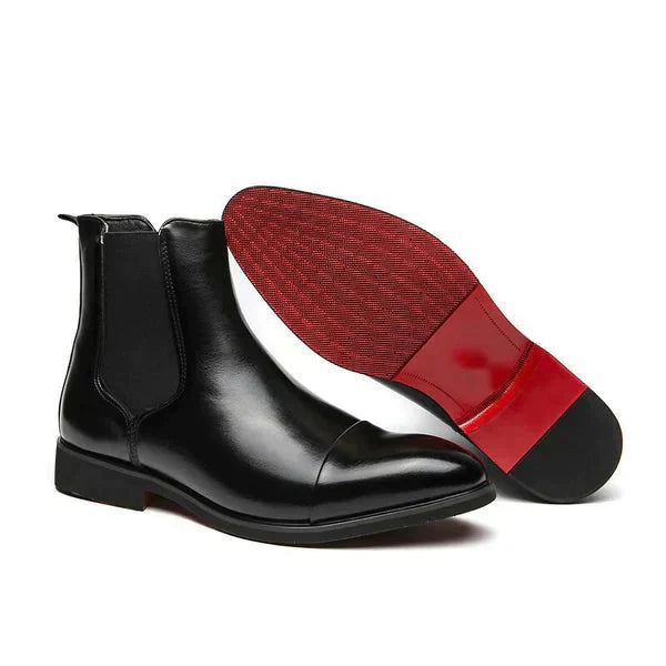 Bottes Élégantes pour Hommes en Cuir Haute Qualité de Jonathan - Confort Durable et Style Intemporel