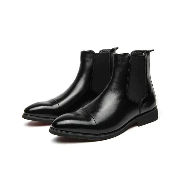 Bottes Élégantes pour Hommes en Cuir Haute Qualité de Jonathan - Confort Durable et Style Intemporel
