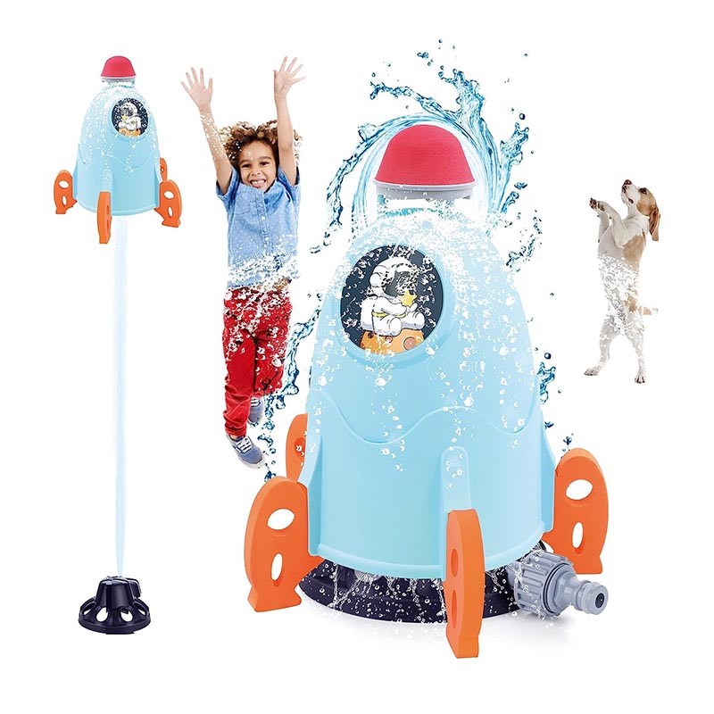 Jouets Rocket Sprinkler - Fusée à Eau Extérieur, Jouet Arrosage pour Enfants