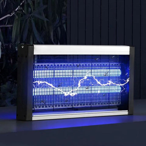 Appareil anti-moustique électrique de qualité, efficace pour intérieur et extérieur, avec ampoules UV et sécurité renfo...