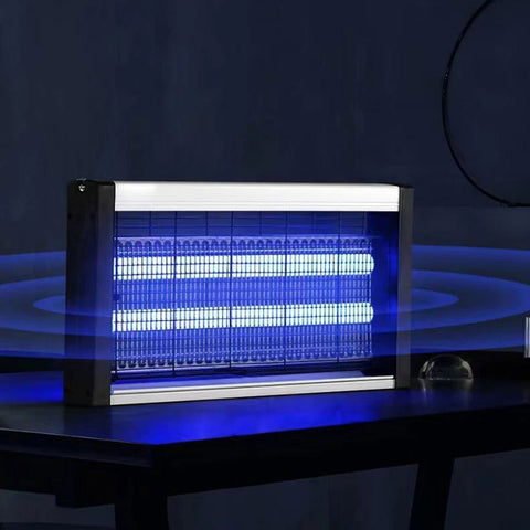Appareil anti-moustique électrique de qualité, efficace contre les insectes, avec ampoules UV et sécurité renforcée.