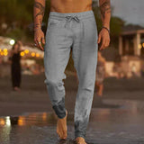 Kevin | Pantaloni casual in cotone e lino