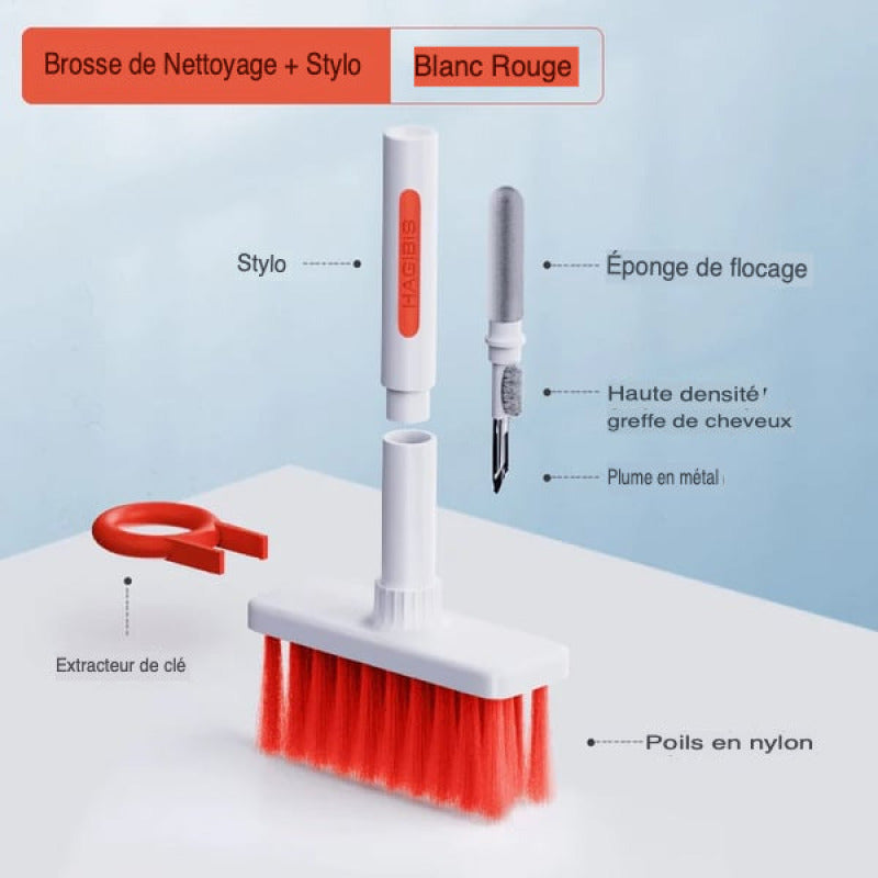 Perfect for scrubbing and brushing keyboards design