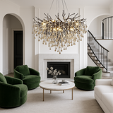 Lustre noir Raindrop