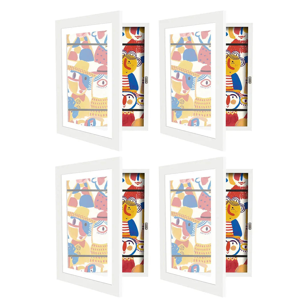 Cadre art enfants KreativFrame Blanc Lot de, ou galeries pour espace bien rangé