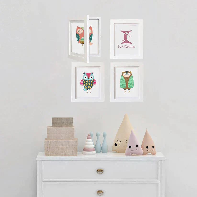 Cadre art enfants KreativFrame - Décoration murale enfantine le