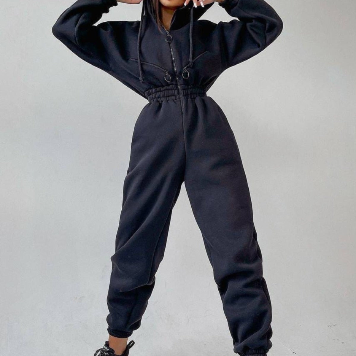 Jumper femme Kylia en mélange coton polyester et polaire douce