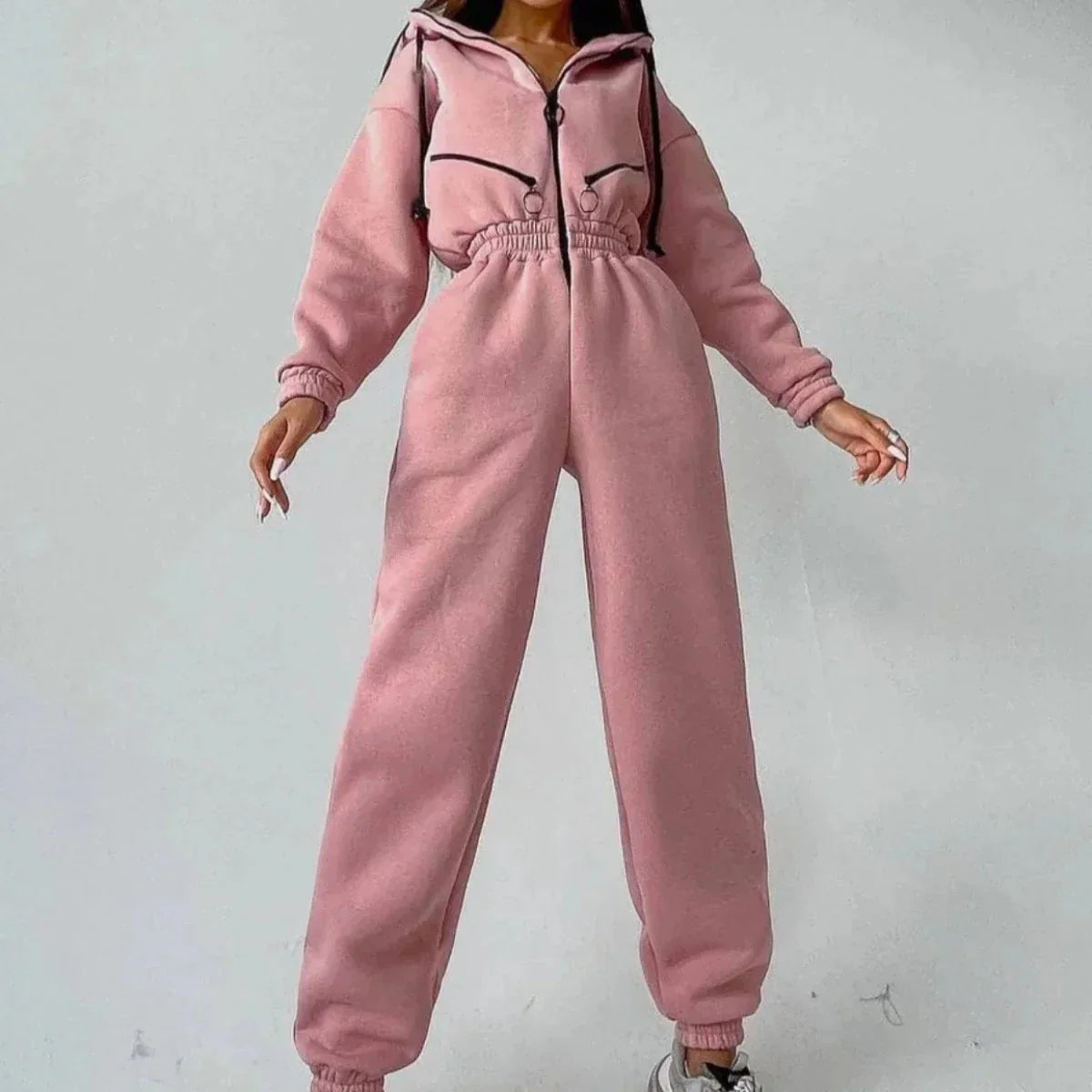 Jumper femme Kylia en Rose bois - Confort ultime et style moderne travel bott