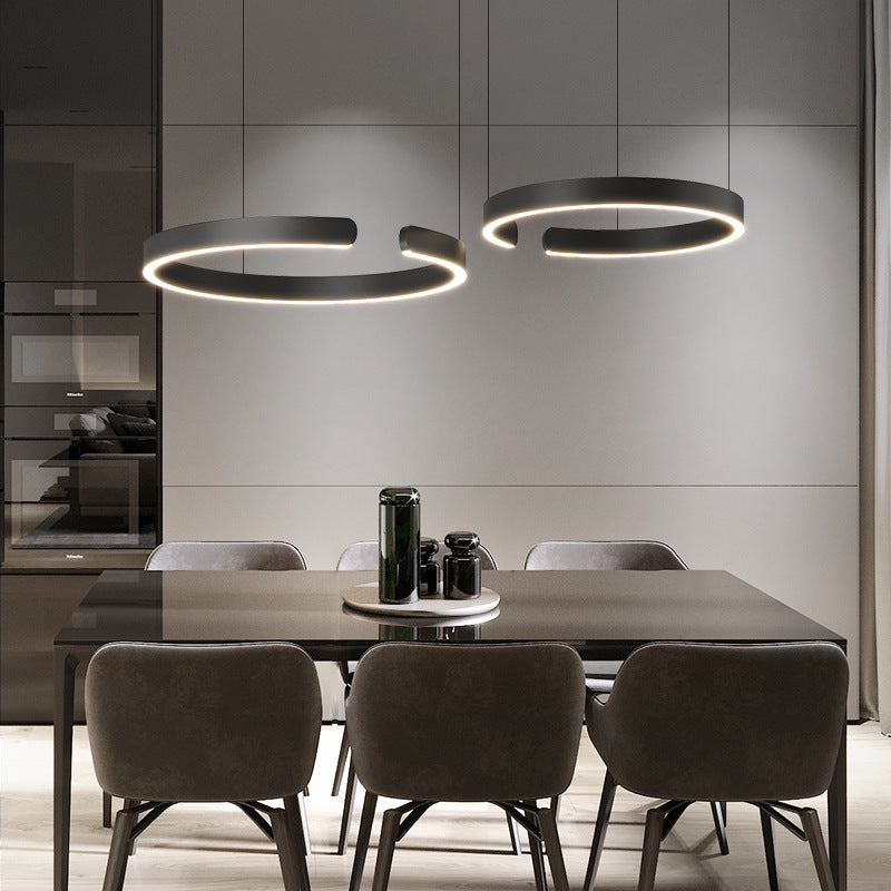 Lampe pendante anneau Esthetica
