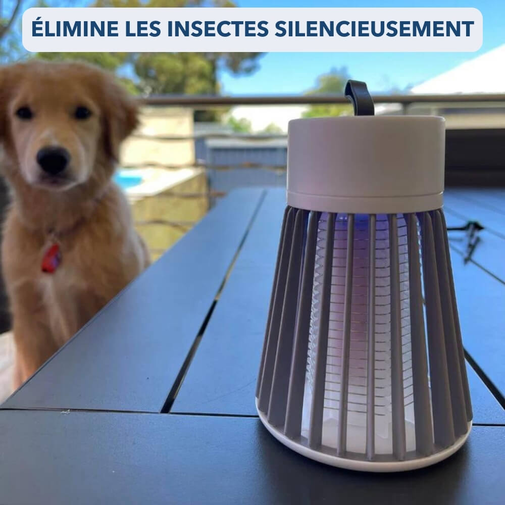 Lampe Anti-Moustiques Portable et Compact pour Usage Extérieur