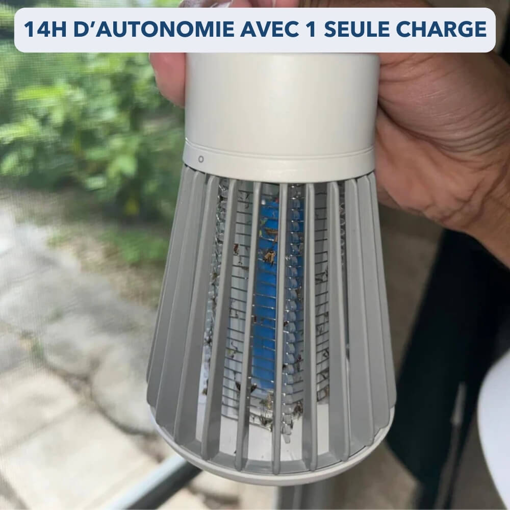 Lampe Anti-Moustiques avec Éclairage Extérieur pour une Protection Efficace t