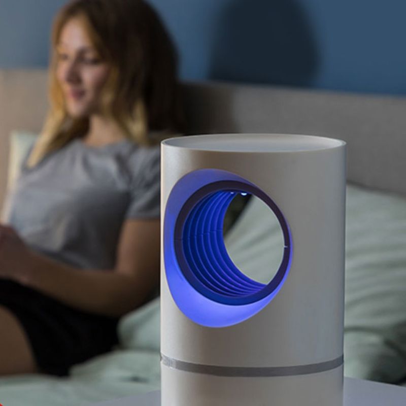 Lampe Anti-Moustique LED Rechargeable USB: Solution Écologique et Efficace - Lumière violette pour éloigner les moustiques et passer des nuits paisibles