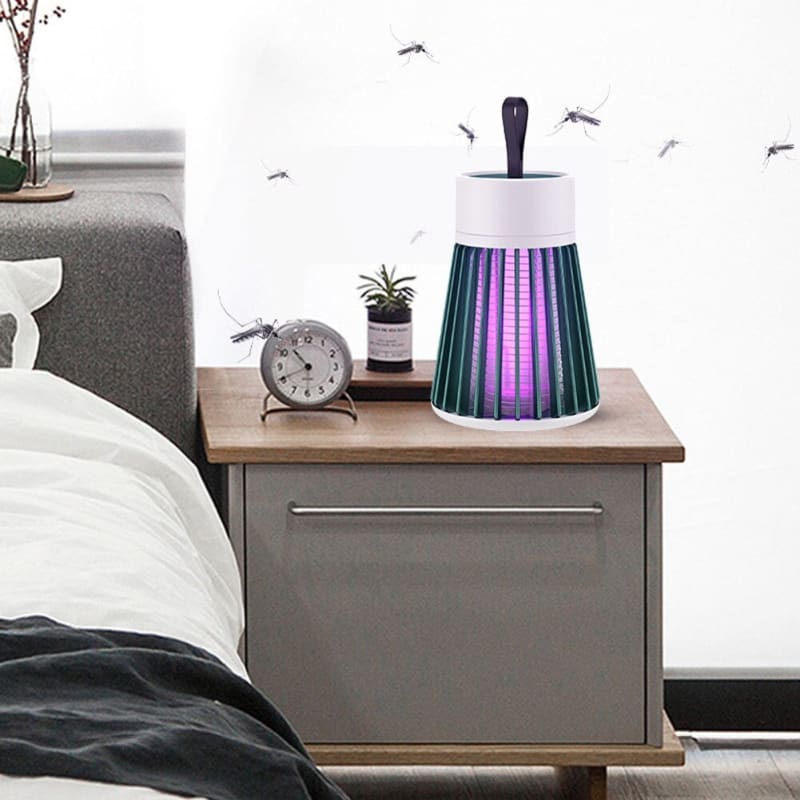Lampe Anti-Moustique Photocatalytique UV Rechargeable USB - Recharge USB trav