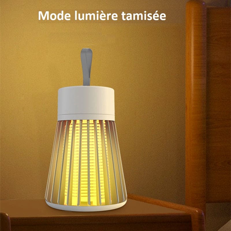 Lampe Anti-Moustique Photocatalytique UV Rechargeable USB - Technologie Photocatalytique