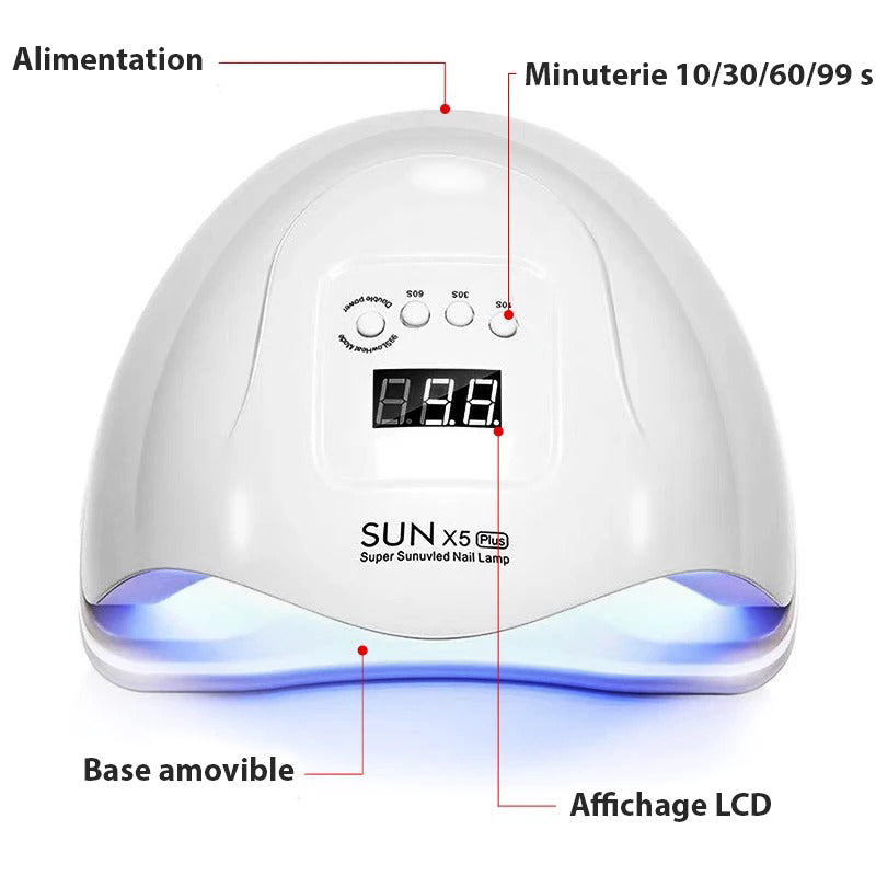 Lampe UV pour Ongles avec LEDs - Séchage Rapide et Expérience Professionnelle dog