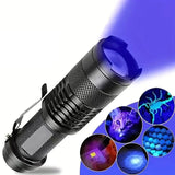 Lampe de Poche LED UV 395nm – Ultra-Violet Portable pour Détection et Inspection