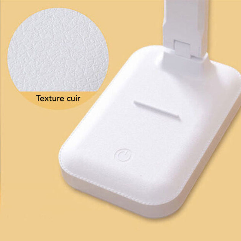 Lampe de bureau LED sans fil pliable et tactile - Luminosité réglable pour tous les besoins
