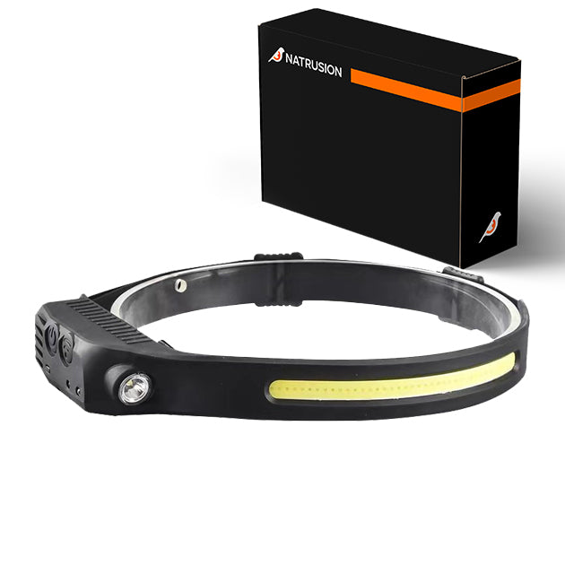 Lampe frontale LED Multimodes - Utilisation camping, chasse et spéléologie tr