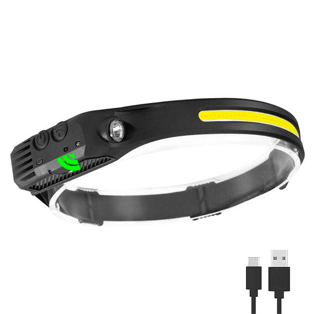 Lampe frontale LED Multimodes - Utilisation camping, chasse et spéléologie tr