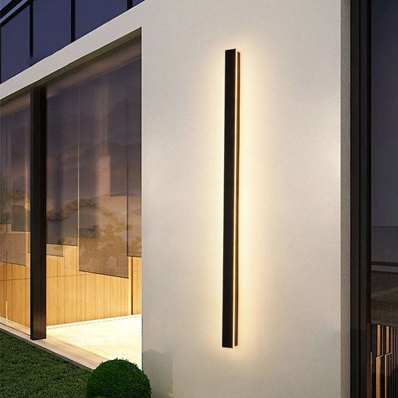 Applique murale LED au design moderne 30CM - Éclairage extérieur contemporain et économe en énergie