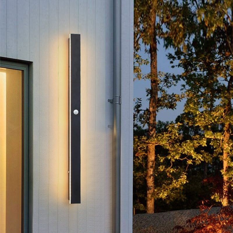 Applique murale LED au design moderne 30CM - Éclairage extérieur contemporain et économe en énergie