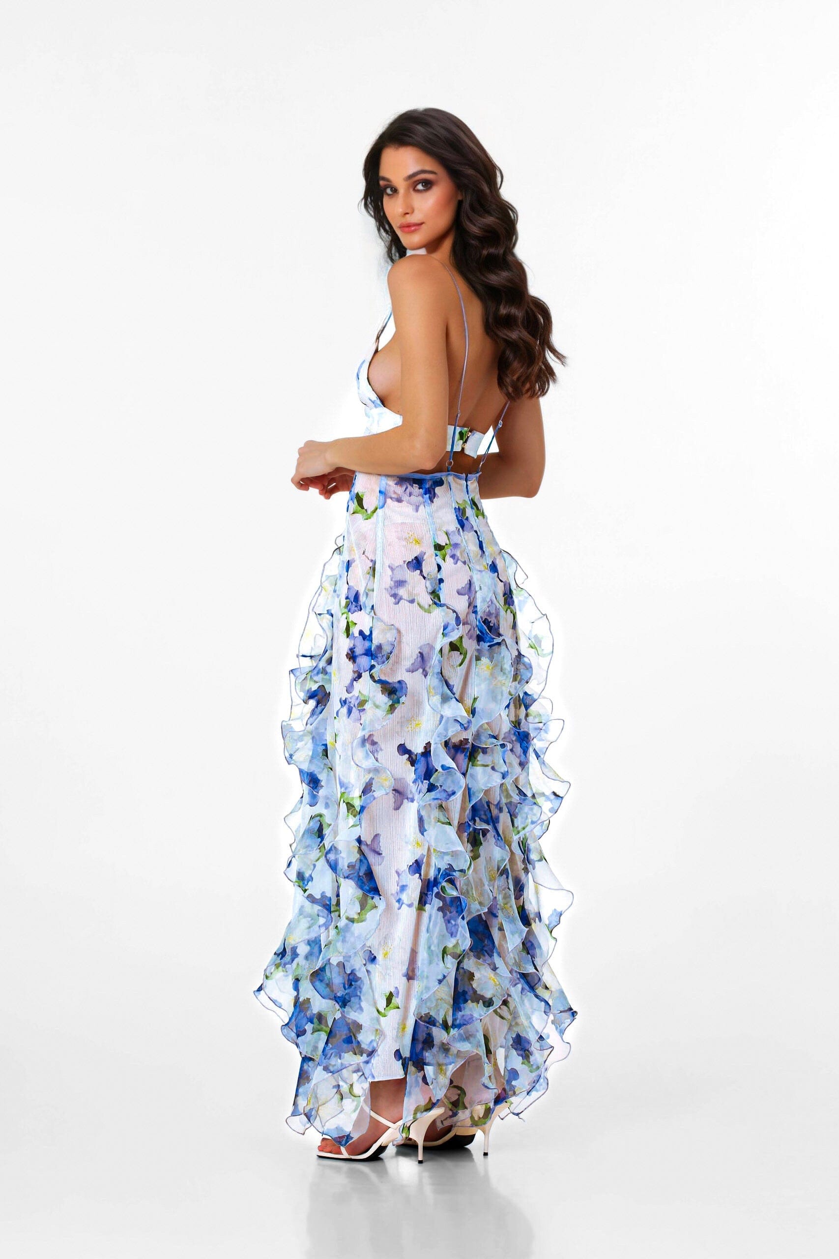Robe florale sans manches Layla pour femmes taille S - Confort quotidien et élégance féminine