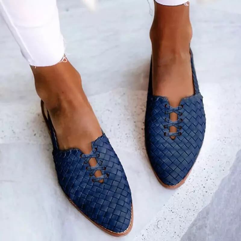 Chaussures pantoufles pour femmes modernes Bleu légères et élégantes